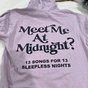 Taylor swift meet me at midnight sweatshirt